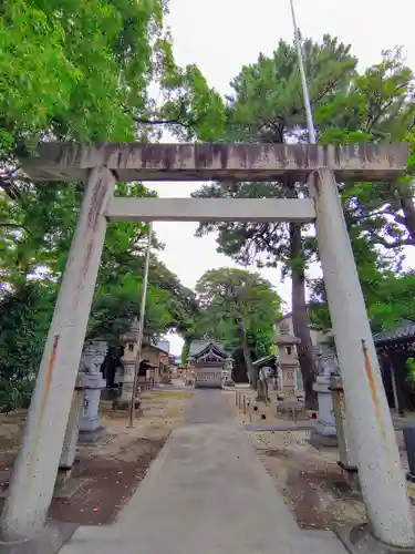 大井神社（如意）の鳥居