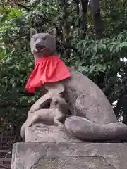 池尻稲荷神社の狛犬