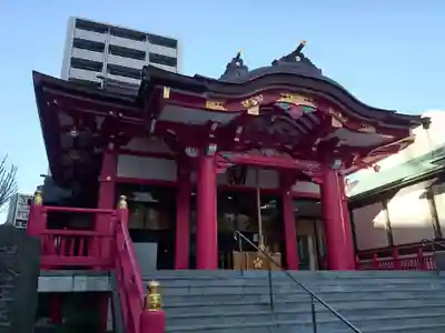 成子天神社の本殿・本堂
