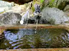 天鷹神社の手水