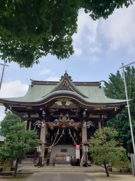 諏訪神社の本殿・本堂