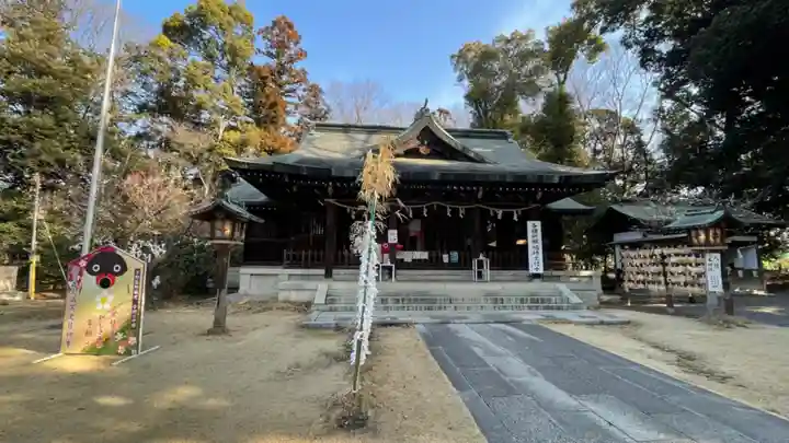 朝日森天満宮の本殿・本堂