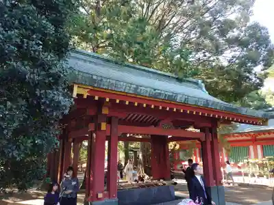 武蔵一宮氷川神社の手水舎