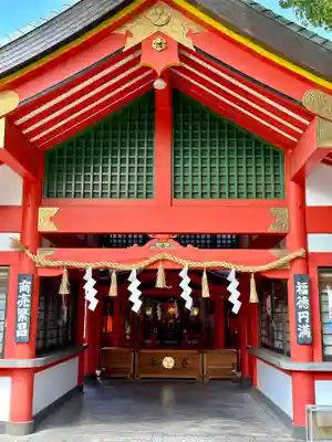 足の神様 服部天神宮の本殿・本堂