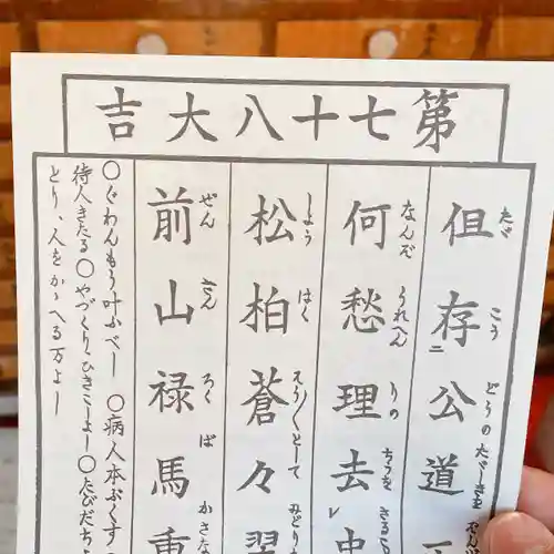 浅草寺のおみくじ