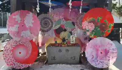 札幌諏訪神社の手水舎