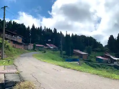 飯笠山神社の周辺