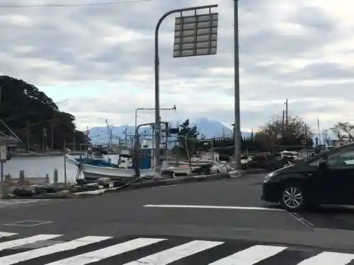 美保神社の周辺