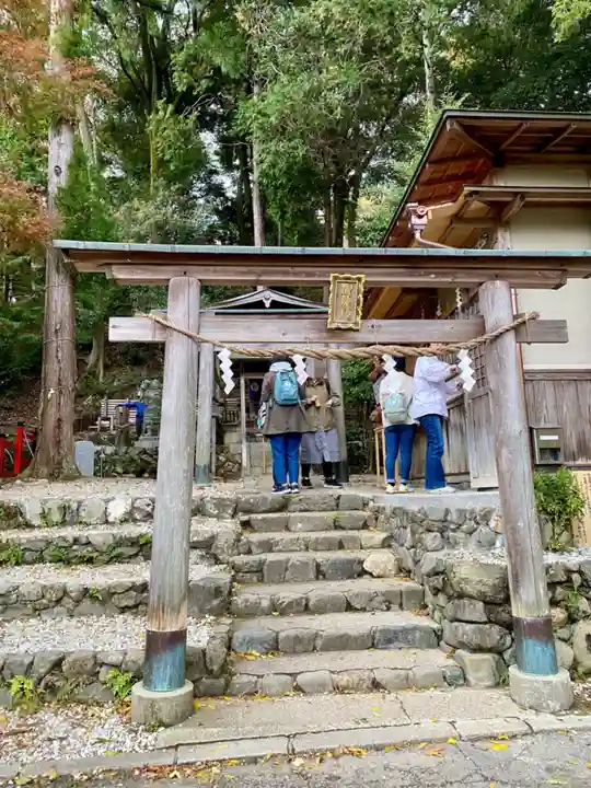 御髪神社の鳥居