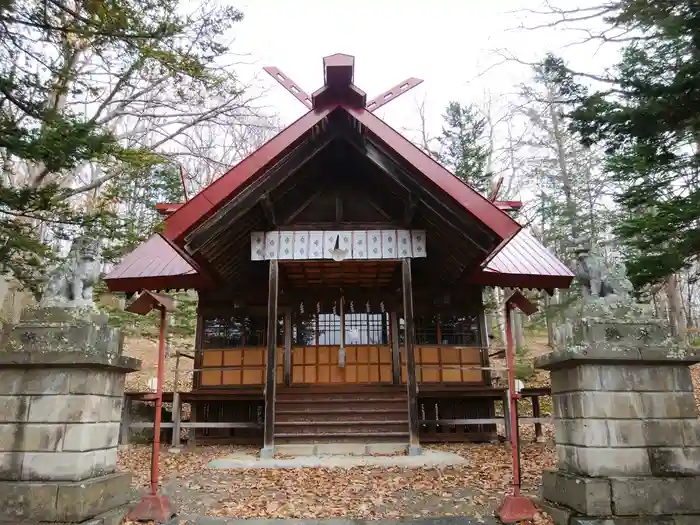 生田原神社の本殿