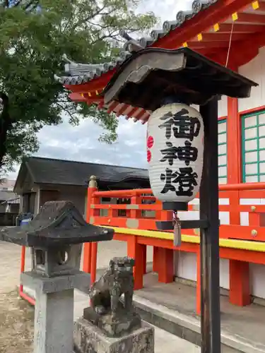 粟津天満神社の狛犬