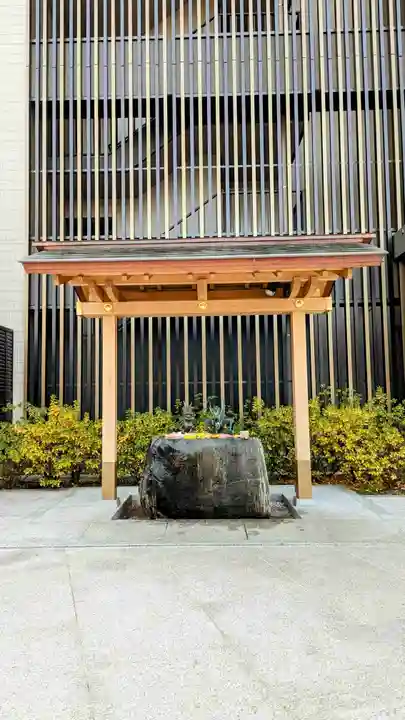 駒込妙義神社の手水舎
