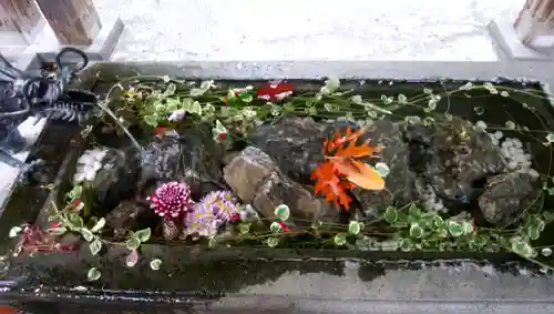 札幌護國神社の手水