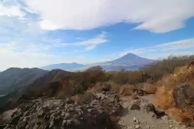 猪鼻神社の景色