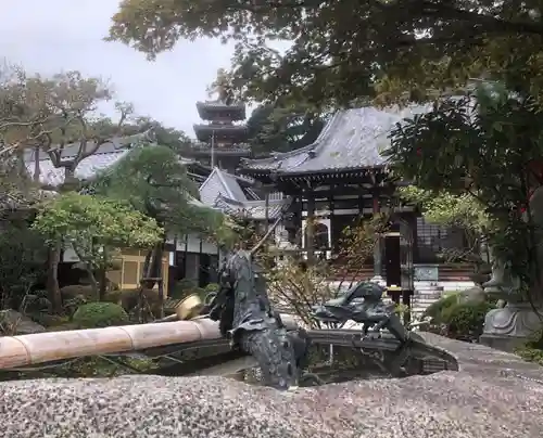 勝行院(法海寺)の手水