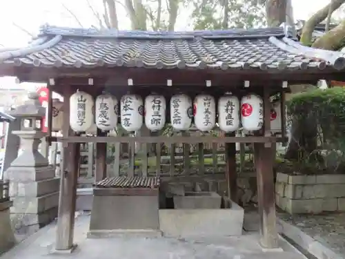 岡崎神社の手水舎