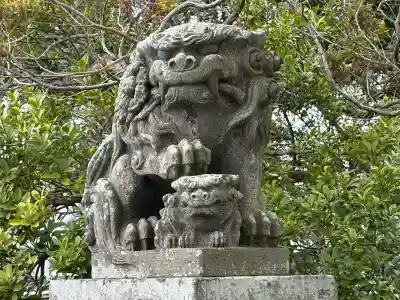 小名浜諏訪神社 ~海の鎮守様~の狛犬