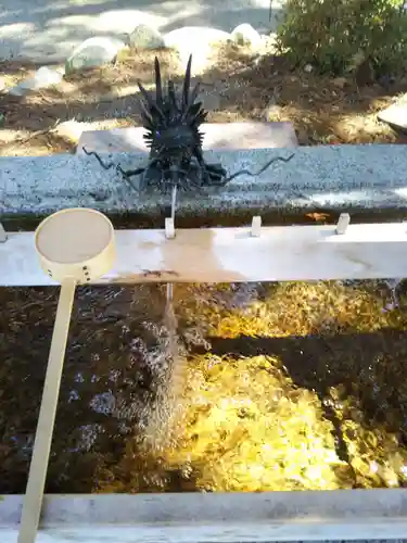 甲斐國一宮 浅間神社の手水舎