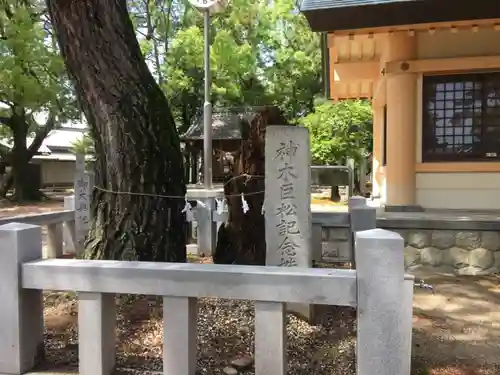 福釜神明神社の自然