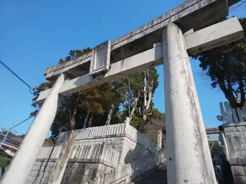 宮地嶽神社の鳥居