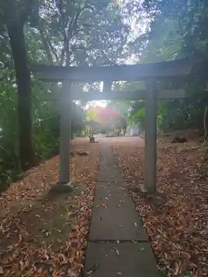 赤城神社 (勧農城跡)の鳥居