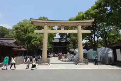 明治神宮の鳥居