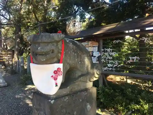 菊田神社の狛犬