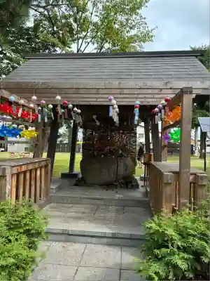 当別神社の手水舎
