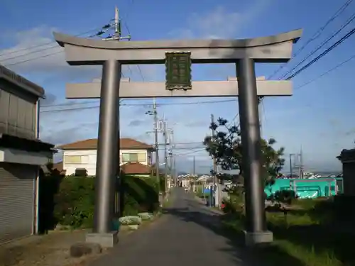 多坐弥志理都比古神社の鳥居