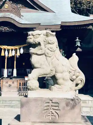 八幡橋八幡神社の狛犬