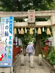 川越八幡宮の鳥居