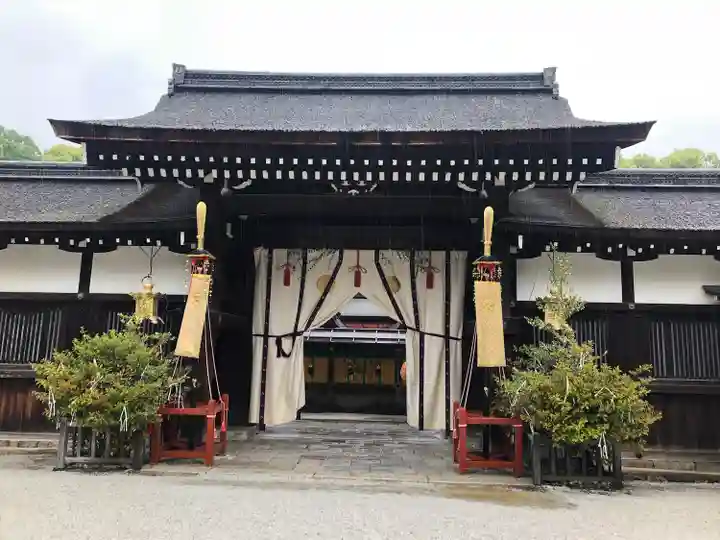 賀茂御祖神社(下鴨神社)の山門・神門
