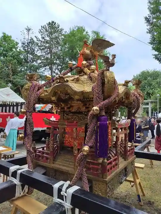 上川神社頓宮のお祭り