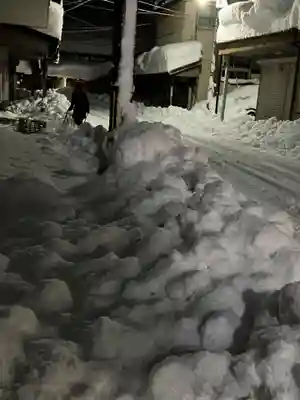 栃尾大神宮の自然