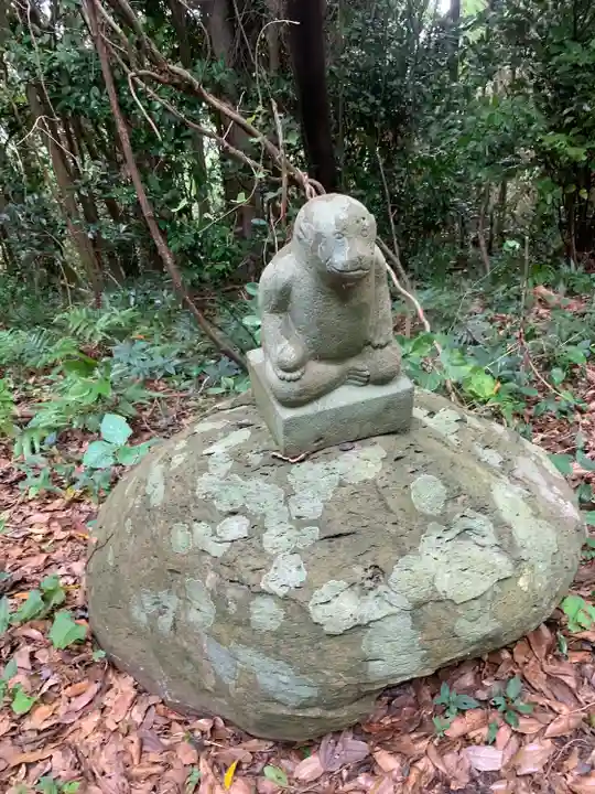 男嶽神社の狛犬