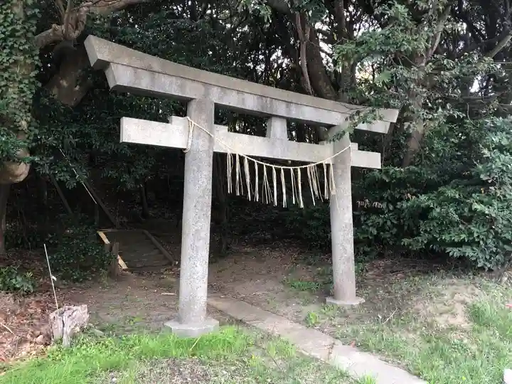 富士神社の鳥居