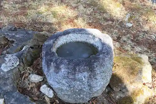 三坂稲荷神社の手水