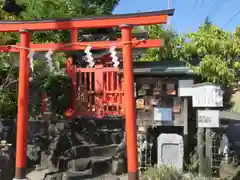 南都鏡神社の鳥居