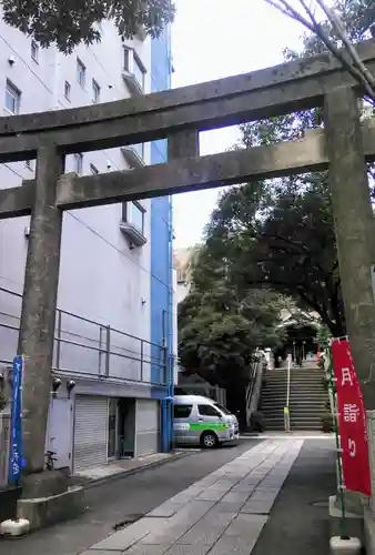 御田八幡神社の鳥居