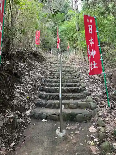 日本神社の景色