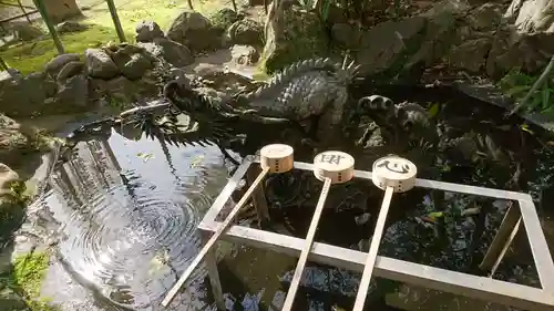 若宮神明社の手水舎