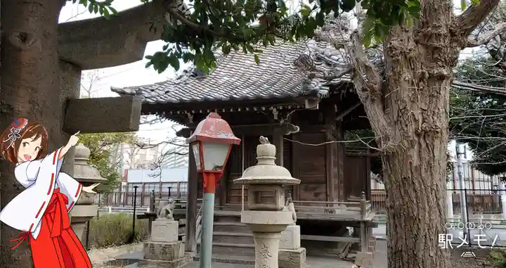 花之木稲荷神社の本殿・本堂