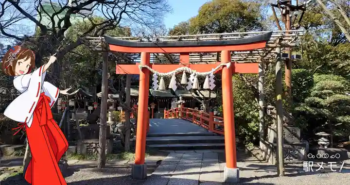 千葉神社の鳥居