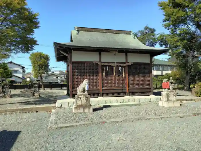 筑紫津神社の本殿