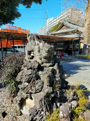 菊田神社の狛犬