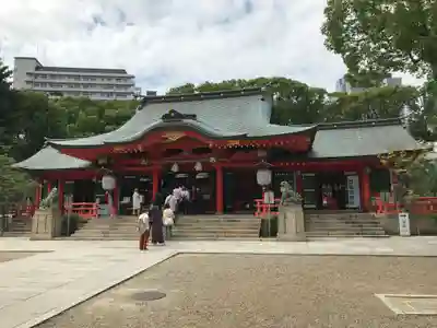 生田神社の本殿・本堂
