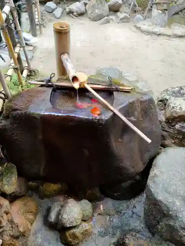 詩仙堂（丈山寺）の手水舎