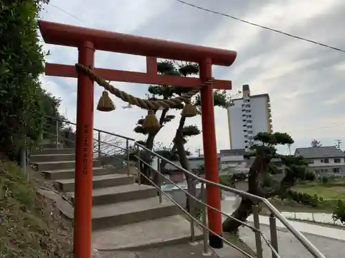 荒熊神社の鳥居