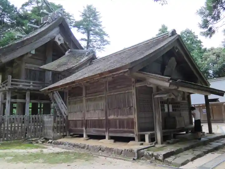 神魂神社の山門・神門