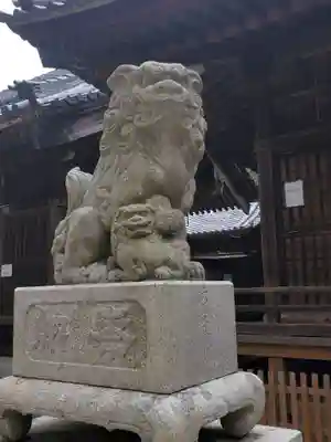 若宮神社の狛犬